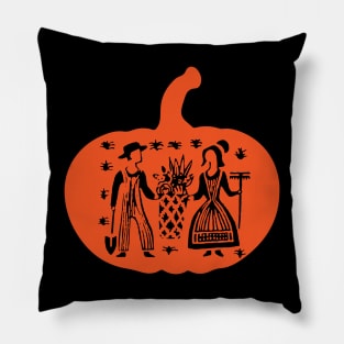 Pyrex Butterprint Pumpkin Pillow