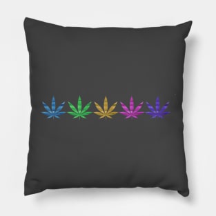 Marijuana Leaves Pillow