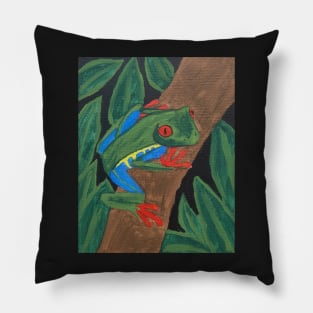 Red-eyed Tree Frog Pillow