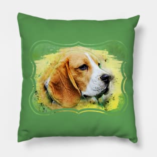 Beagle dog Pillow