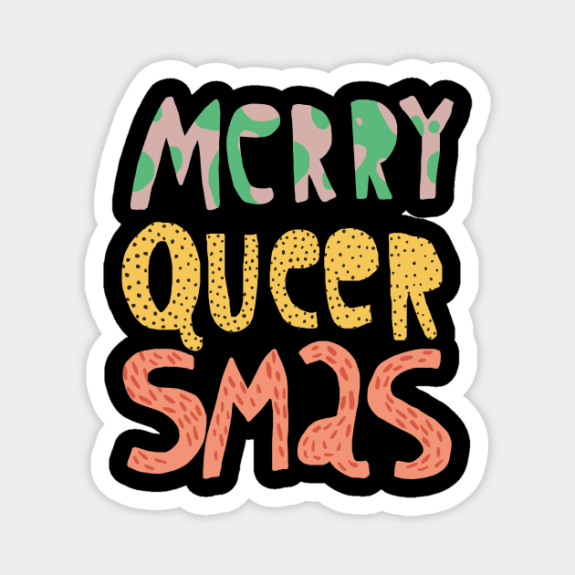 Merry Queersmas Magnet by ezrawsmith