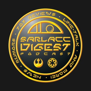 The Sarlacc Digest Podcast Logo T-Shirt