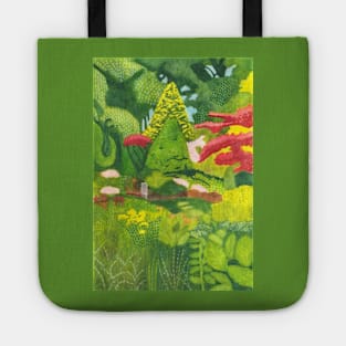 Fletcher Moss Botanical Garden Watercolour Tote