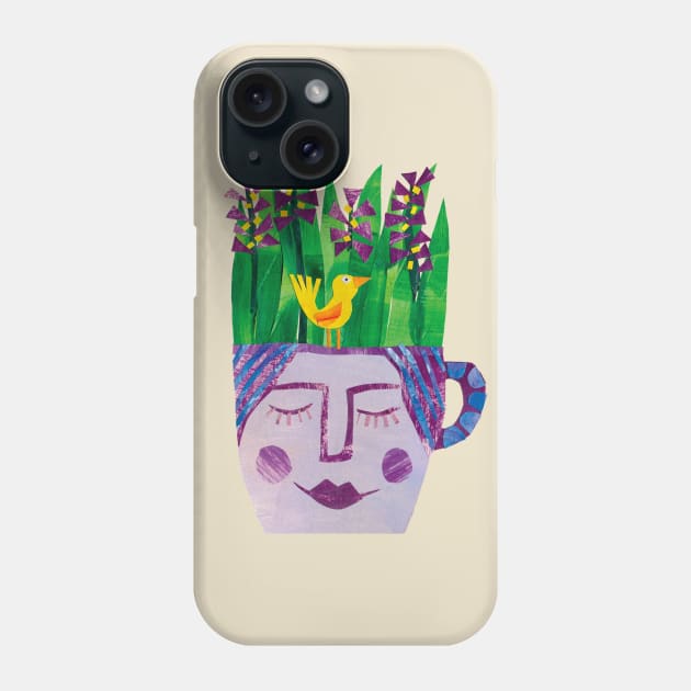 Vase of flowers Phone Case by Tracey English