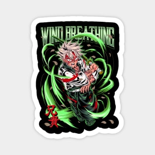 Demon Slayer Wind Pillar Magnet