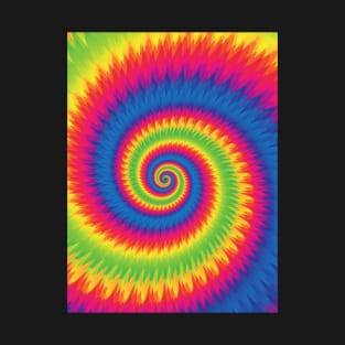 Rainbow Tie Dye Pattern T-Shirt