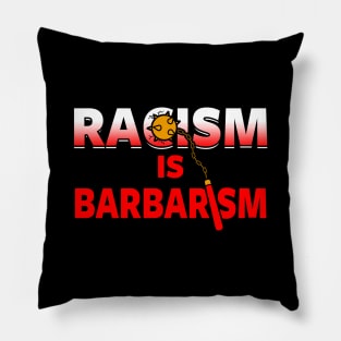 Anti-Racism Freedom Original Fuck Stop Racism Slogan Pillow