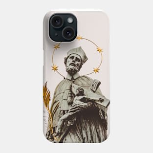 The Saint and The Cross. Phone Case