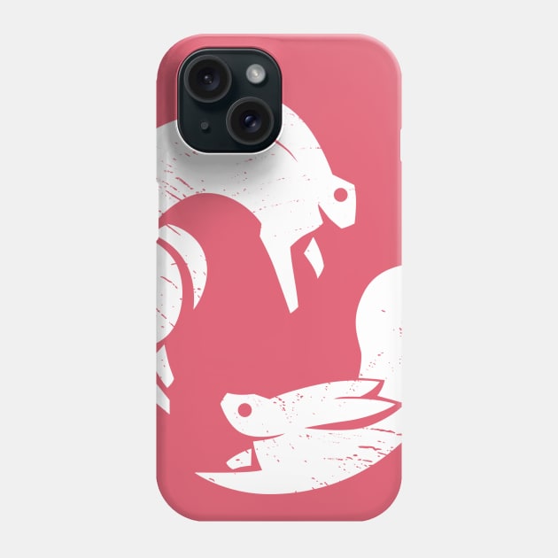 Follow the white rabbit dance, outdoor fest Phone Case by croquis design