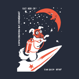 Laika - Soviet Space Dog T-Shirt