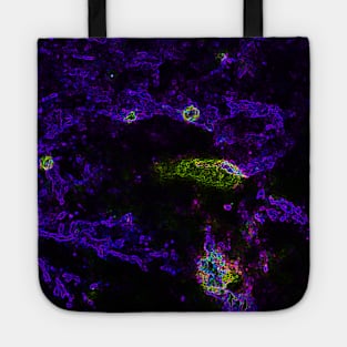 Black Panther Art - Glowing Edges 370 Tote