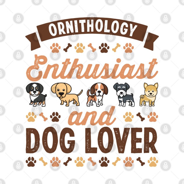 Ornithology Enthusiast and Dog Lover Gift by qwertydesigns