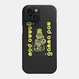 The Homeless King text design Phone Case