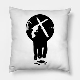 Pistol and Dagger Society Pillow