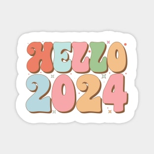 Hello 2024 Magnet