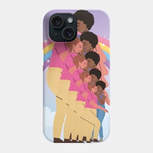 Lesbian Love Pride Rainbow Phone Case