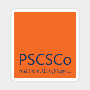 PSCSCo Orange & Blue Magnet