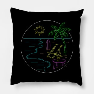 Beach Day Pillow