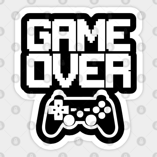 Game Over Sticker for iOS & Android