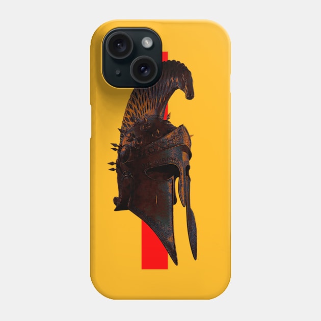 spartans helmet Phone Case by arxitrav