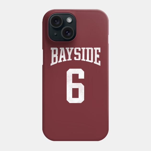 Bayside Tigers AC Slater Football Jersey Phone Case by darklordpug