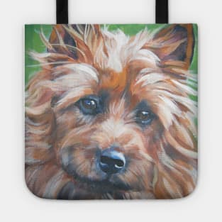 australian Terrier Fine Art Painting Tote