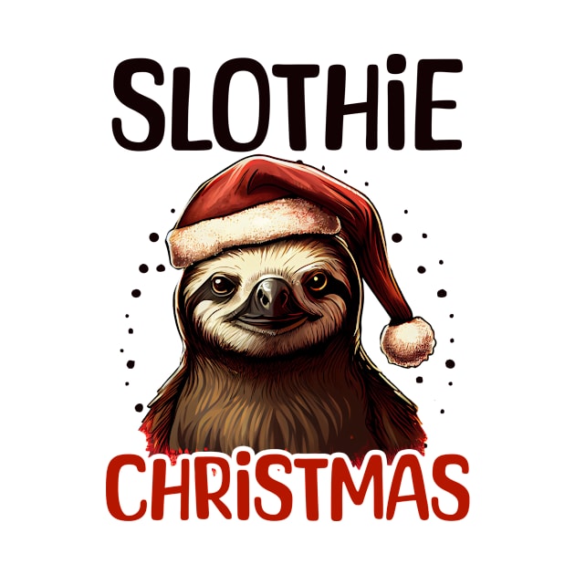 Christmas Sloth Shirt | Slothie Christmas by Gawkclothing