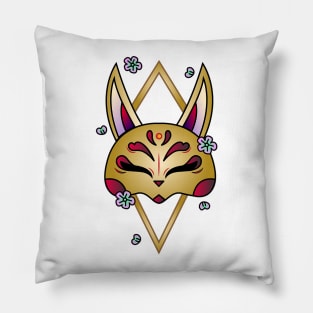 Kitsune Mask Pillow