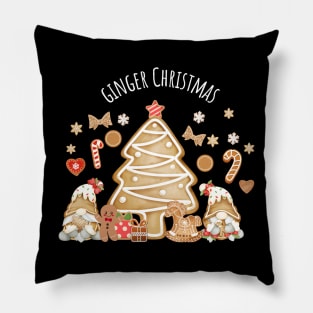 Gingerbread Christmas Pillow