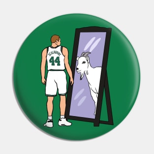 Brian Scalabrine Mirror GOAT Pin