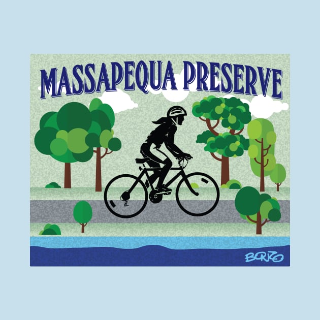 Massapequa Preserve-Bicycle-2 by BonzoTee
