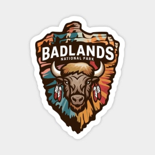 Badlands National Park Bison Magnet