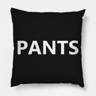 Pants Pillow