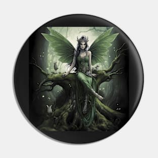 Gothic Fairy of The Forest Pin