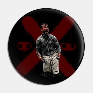 CM Punk "Blood Series" Pin