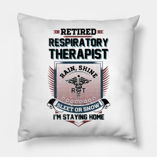 Retired Respiratory Therapist Pillow