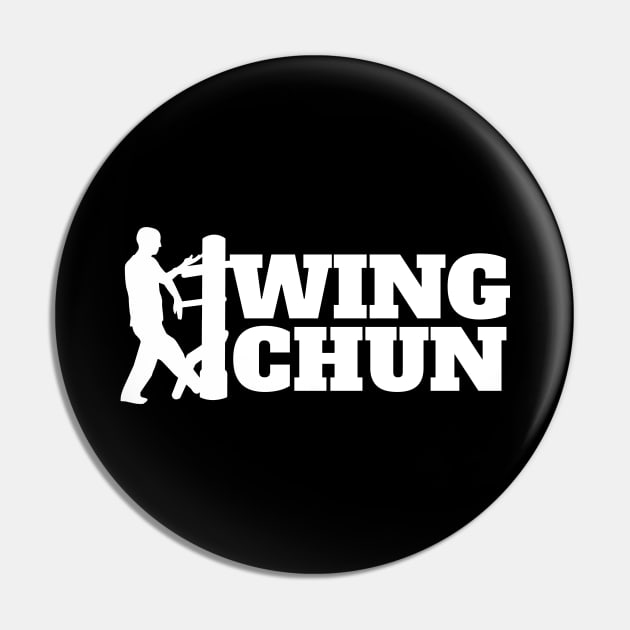 Wing Chun Kung Fu Martial Arts Pin by KAWAIITEE