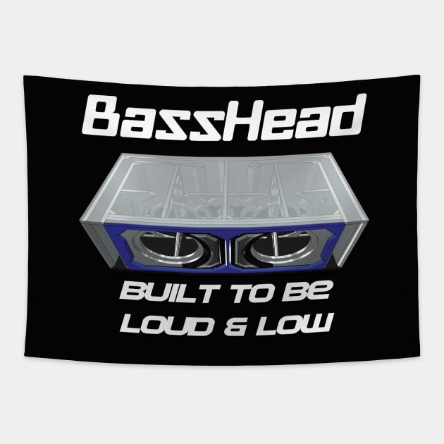 BASSHEAD LOUD & LOW Tapestry by Destro