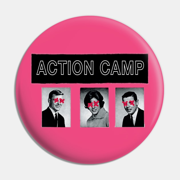 Action Camp - Death Discs Pin by ActionCamp