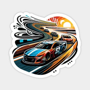 Nascar - From Sun to Finish Magnet