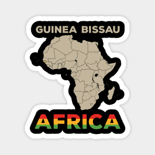 Guinea Bissau-Africa Magnet