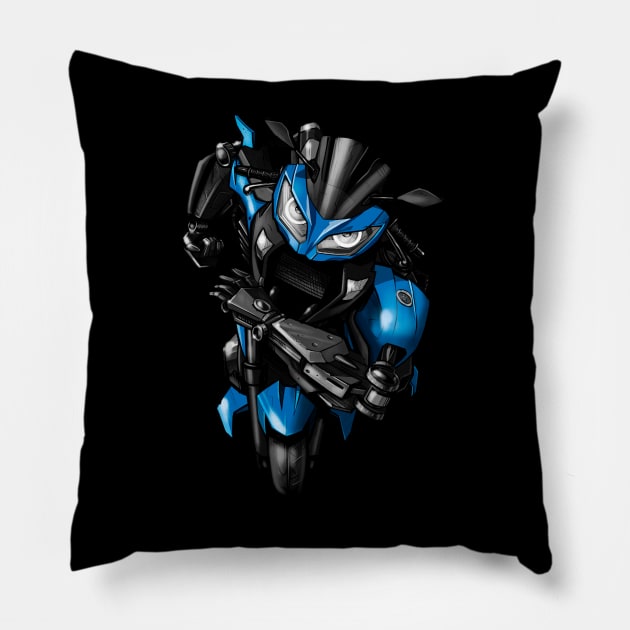 Kawasaki Ninja 300 Transformer Pillow by MOTORIND