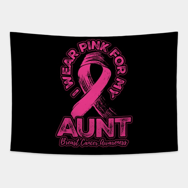 I wear pink for my Aunt Tapestry by aneisha