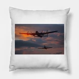 BBMF Lancaster and Hurricane Pillow