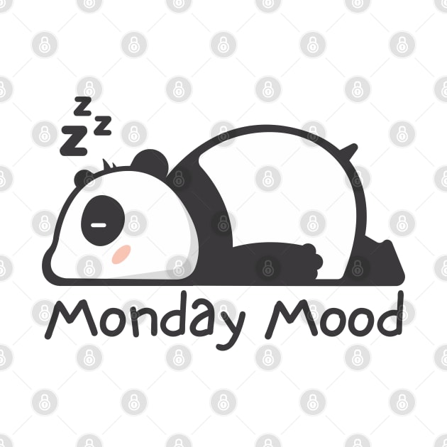 Panda Monday Mood by brand.re