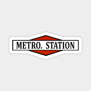 Metro Station Magnet