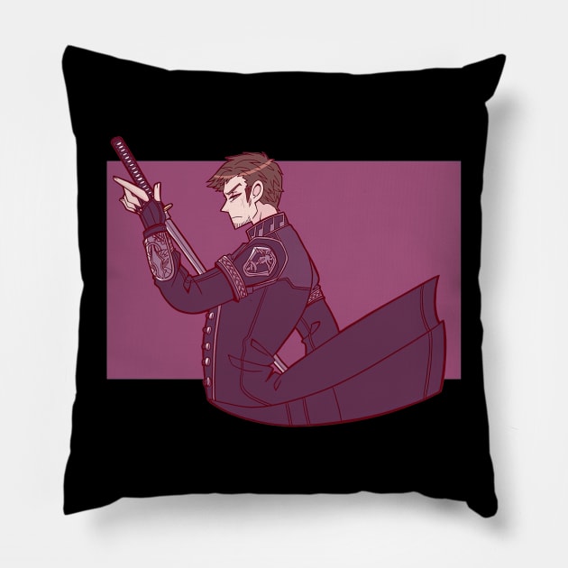 Lionheart Cor Pillow by IainDodes