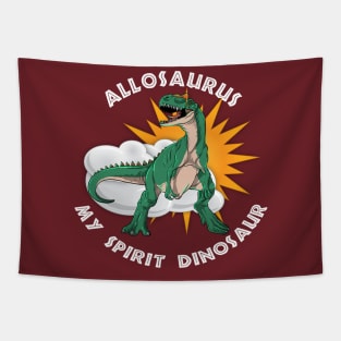 Allosaurus Dinosaur My Spirit Design Tapestry