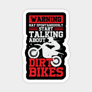 Funny Motocross Dirt Bike Rider Gift Magnet