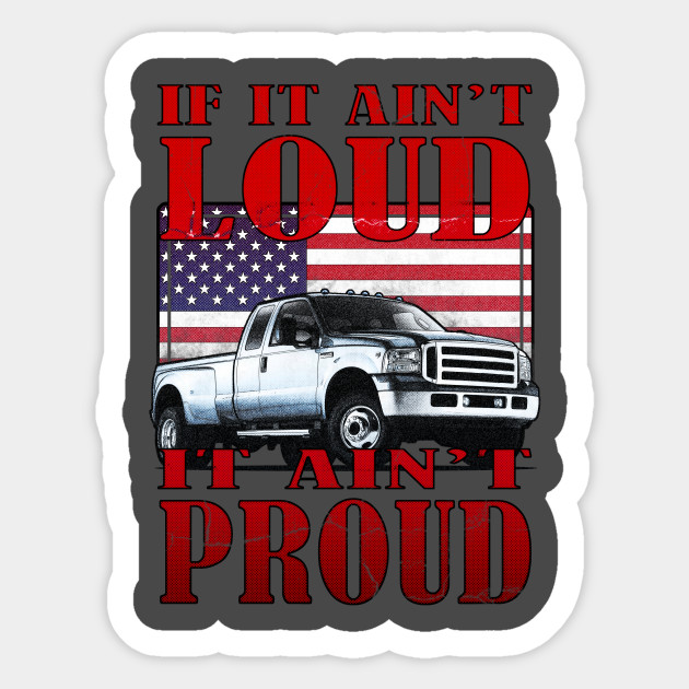 american flag pickup truck